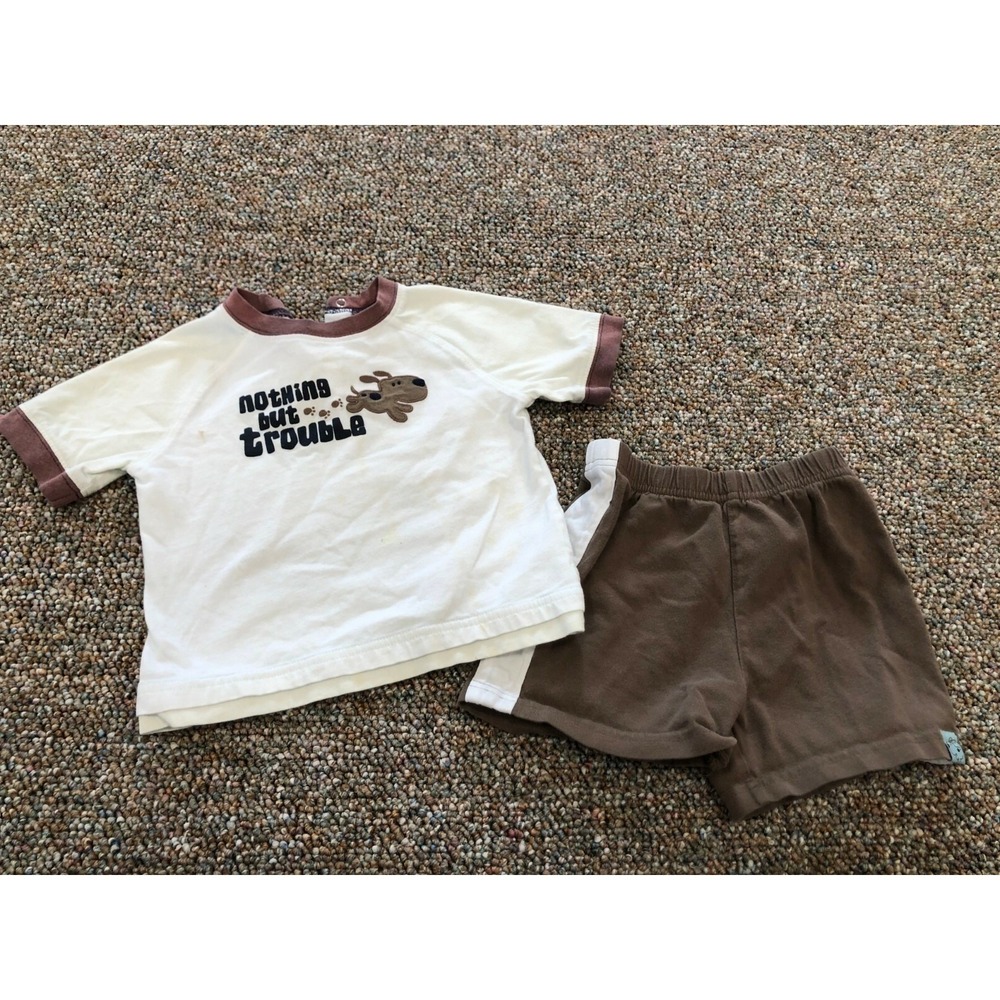 Carter's Nothing But Trouble Top &‎ Shorts 24M